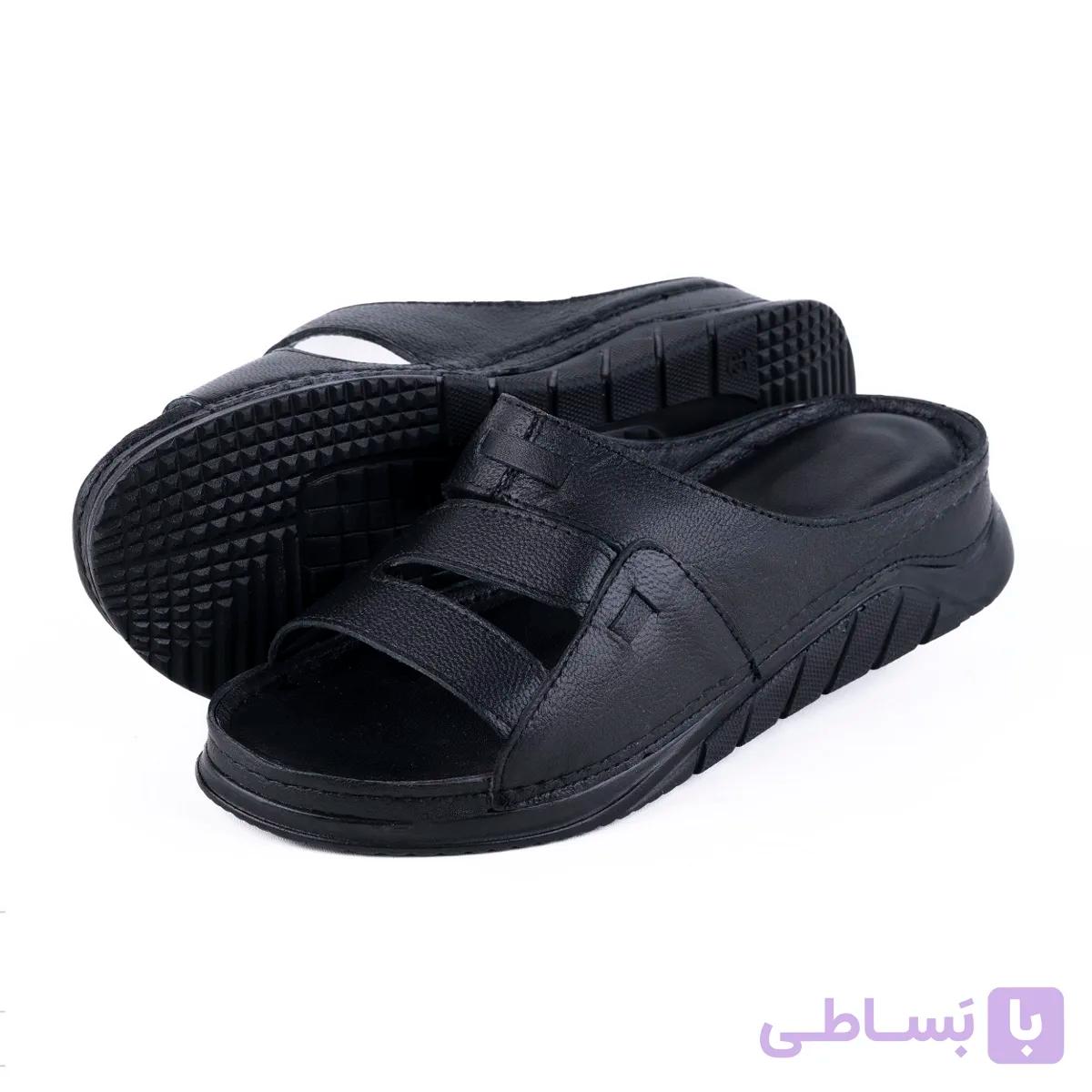 صندل چرم زنانه مدل سویل — تصویر 1