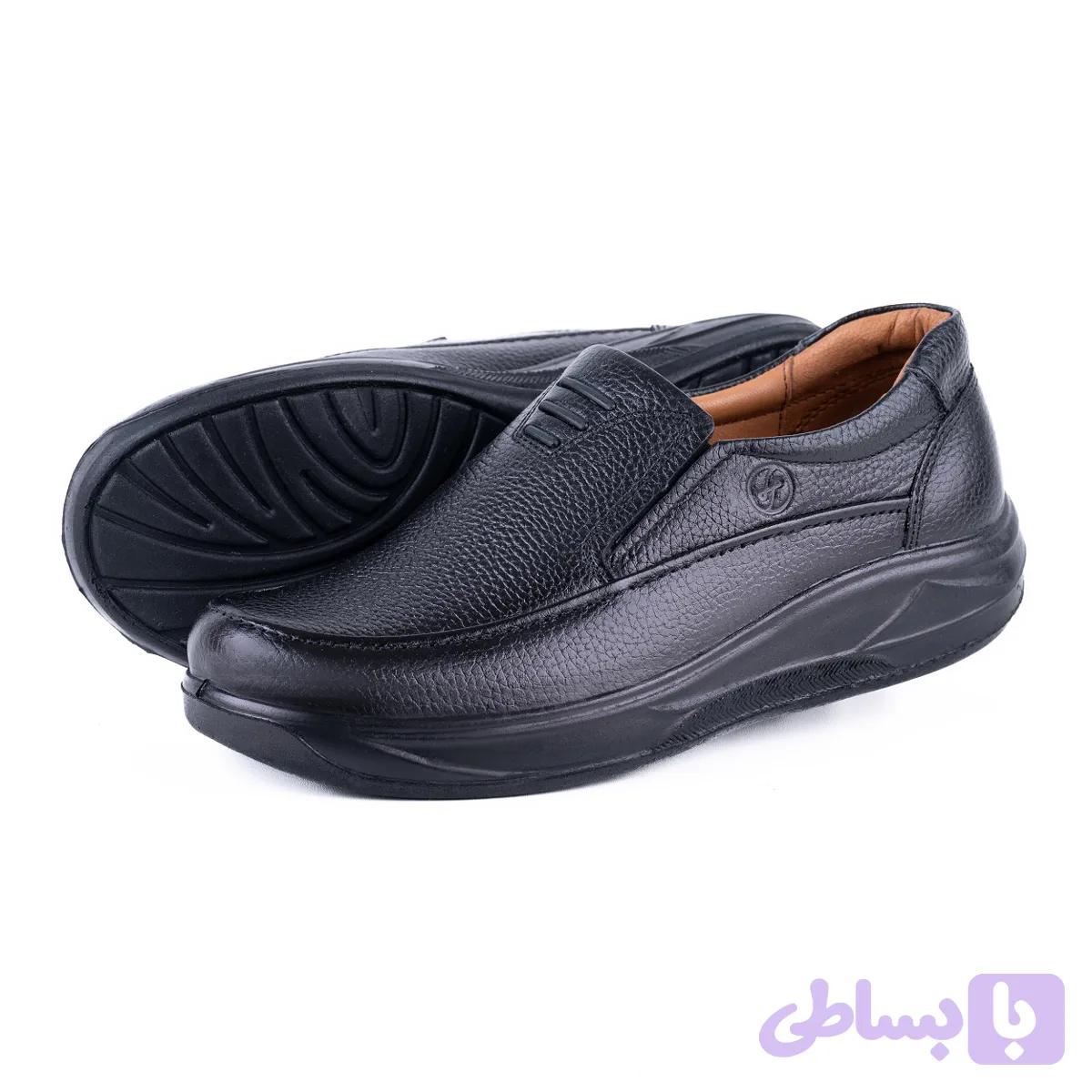 کفش چرم مردانه مدل نیووایت — تصویر 1