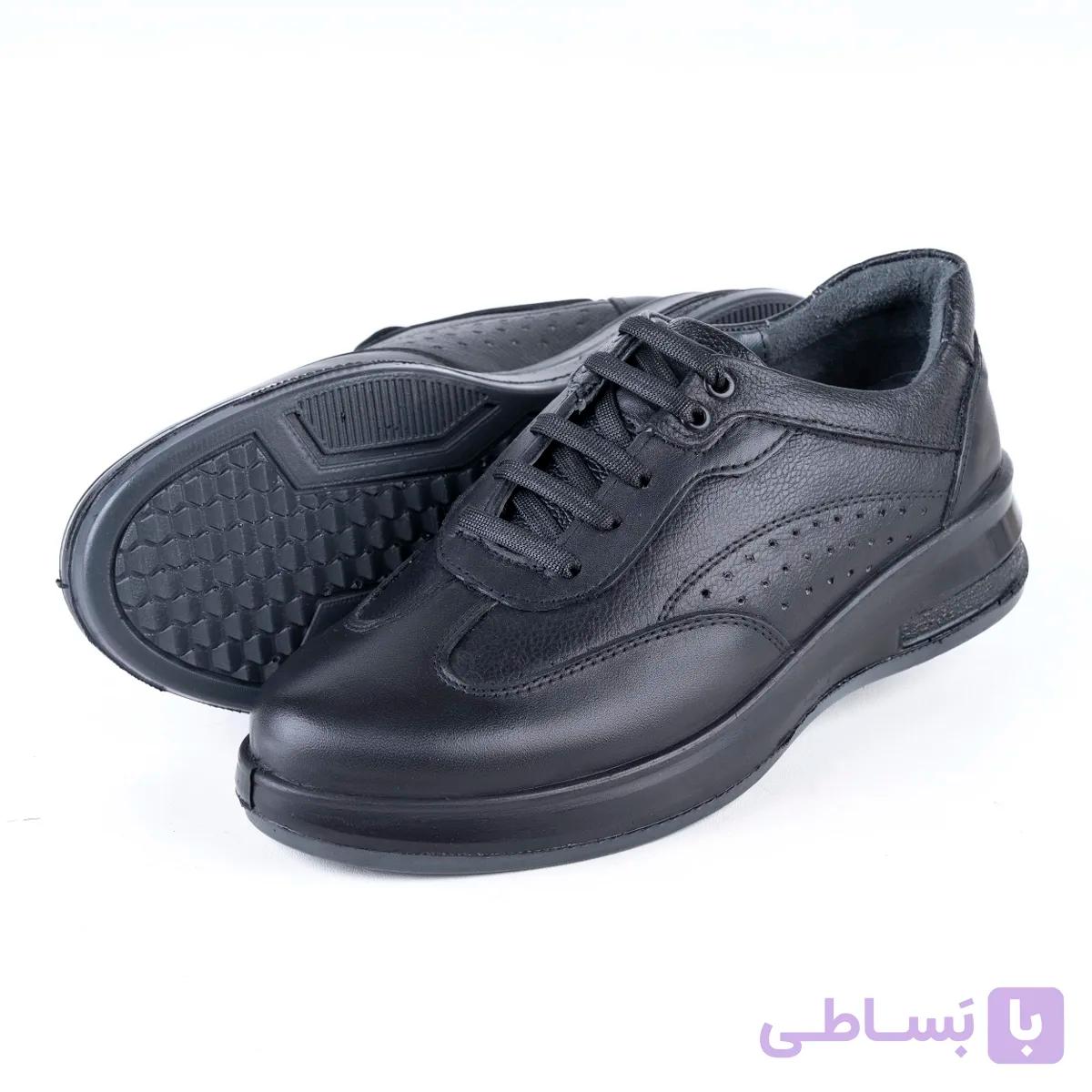 کفش چرم مردانه مدل کوکو پلاس — تصویر 1