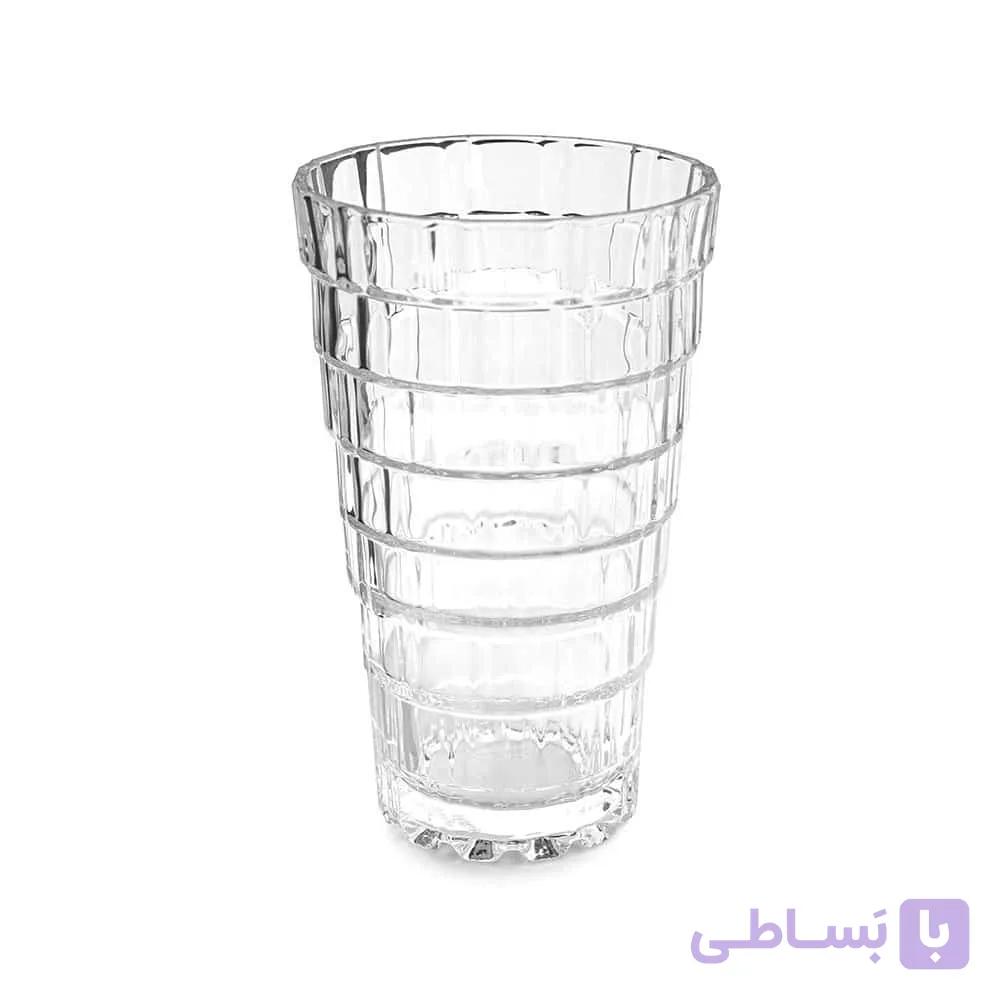 لیوان بلند مدل حصیری (330 میلی لیتر) وارداتی بسته 2 عددی — تصویر 1