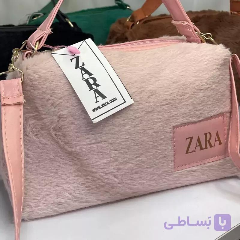 کیف خزدار زنانه زارا کد b887 — تصویر 1