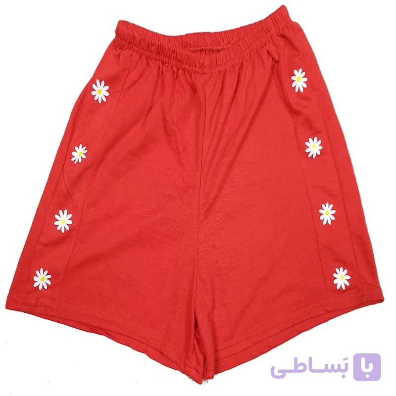 شلوارک زنانه بابونه کد p106 — تصویر 1