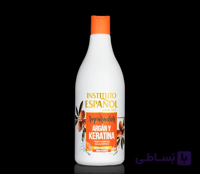 شامپو آرگان کراتینه اسپانول حجم 750 میل