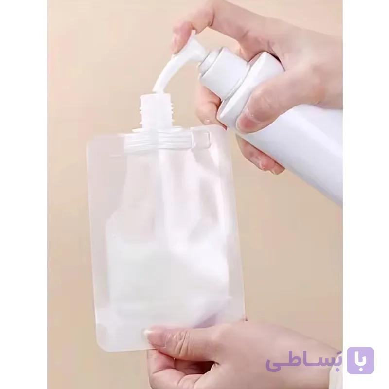 کاور نگهدارنده کرم و مایع دستشویی 50ML بسته 4 عددی