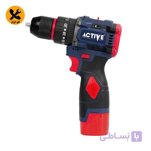 دریل پیچ گوشتی چکشی شارژی اکتیو AC-3117BL