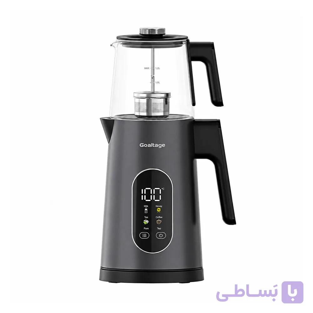 چای ساز هوشمند گلتیج مدل Goaltage brewmaster tea maker 1500W TM01 — تصویر 1