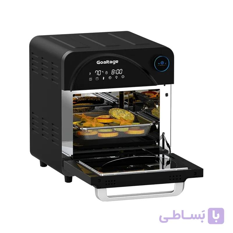 سرخ کن و هواپز بدون روغن گلتیج مدل Goaltage mega size family airfryer AF01 طرح ماکروفر — تصویر 1