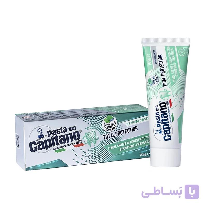 خمیر دندان کاپیتانو کامل Total Protection — تصویر 1