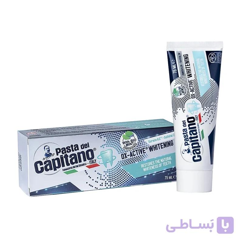 خمیر دندان کاپیتانو سفید کننده Whitening — تصویر 1