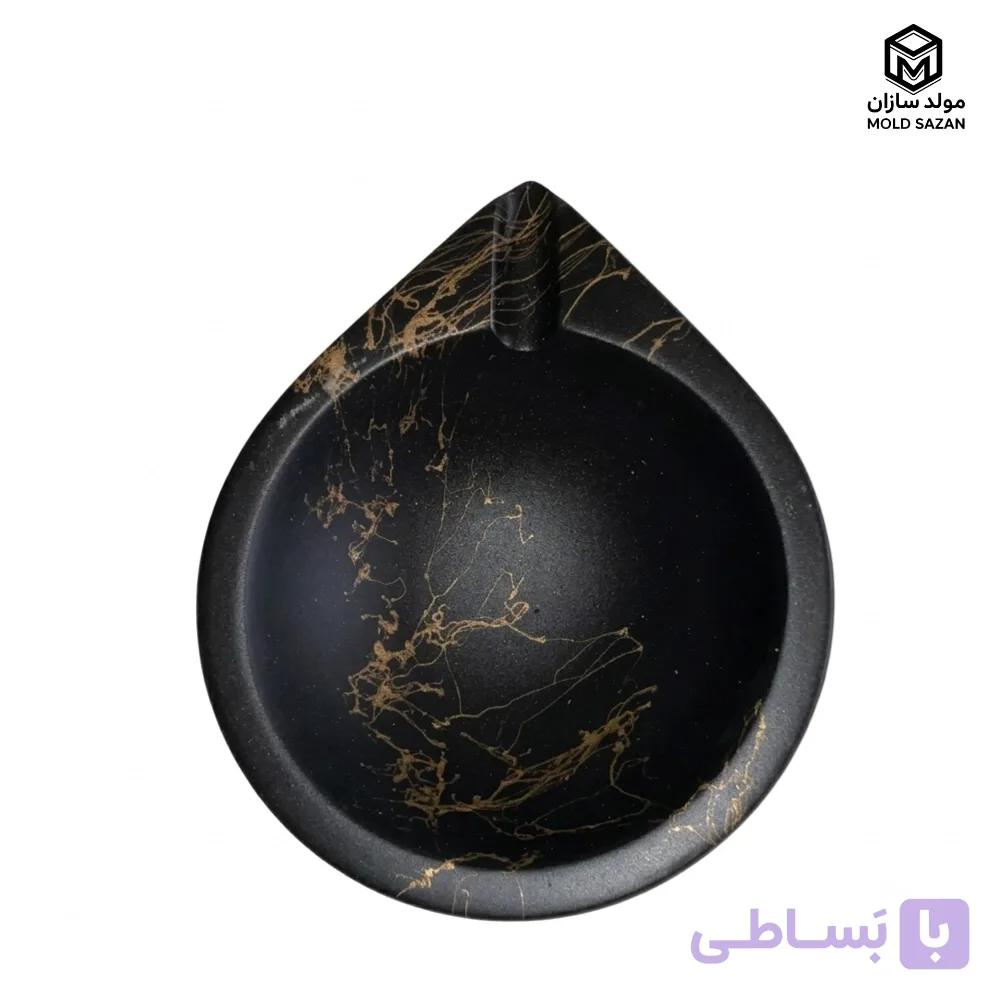 قالب سیلیکونی زیرسیگاری مدل قطره — تصویر 1