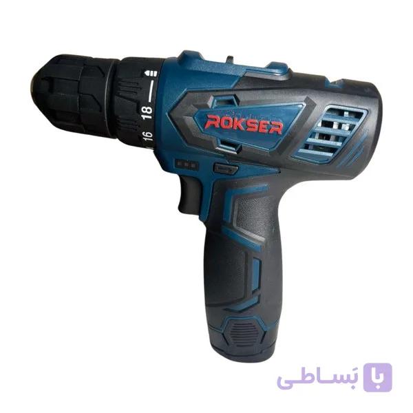 پیچگوشتی شارژی راکسر 2 باطری مدل 9412