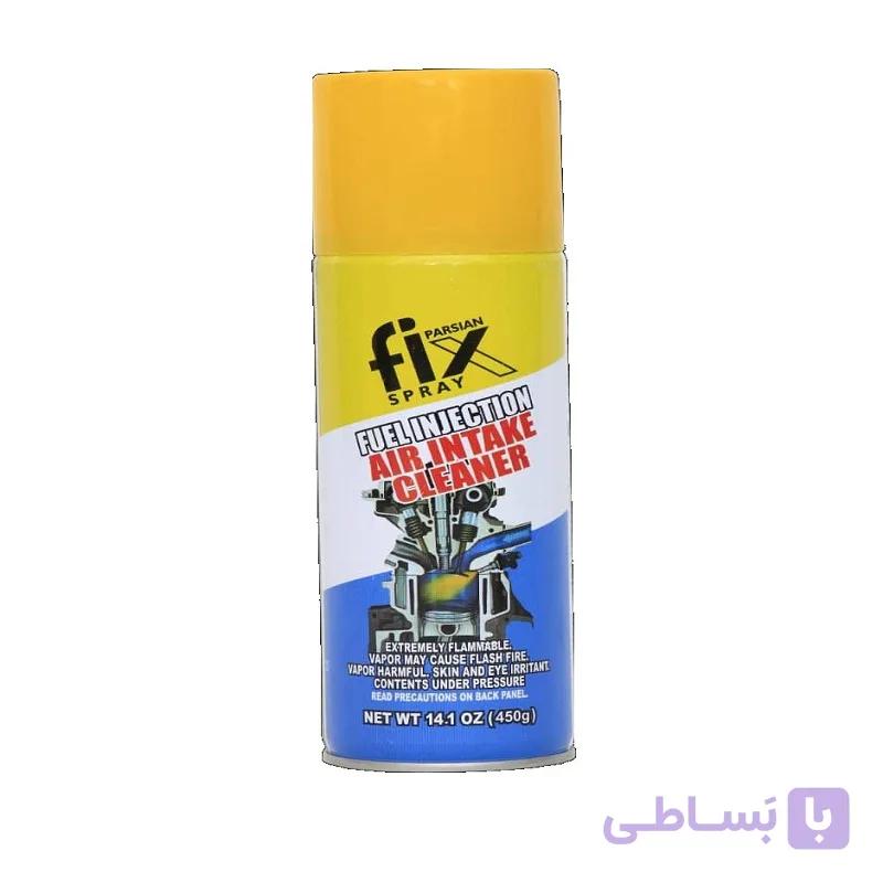اسپری تمیزکننده انژکتور فیکس مدل fix 01 حجم 450 میلی لیتر