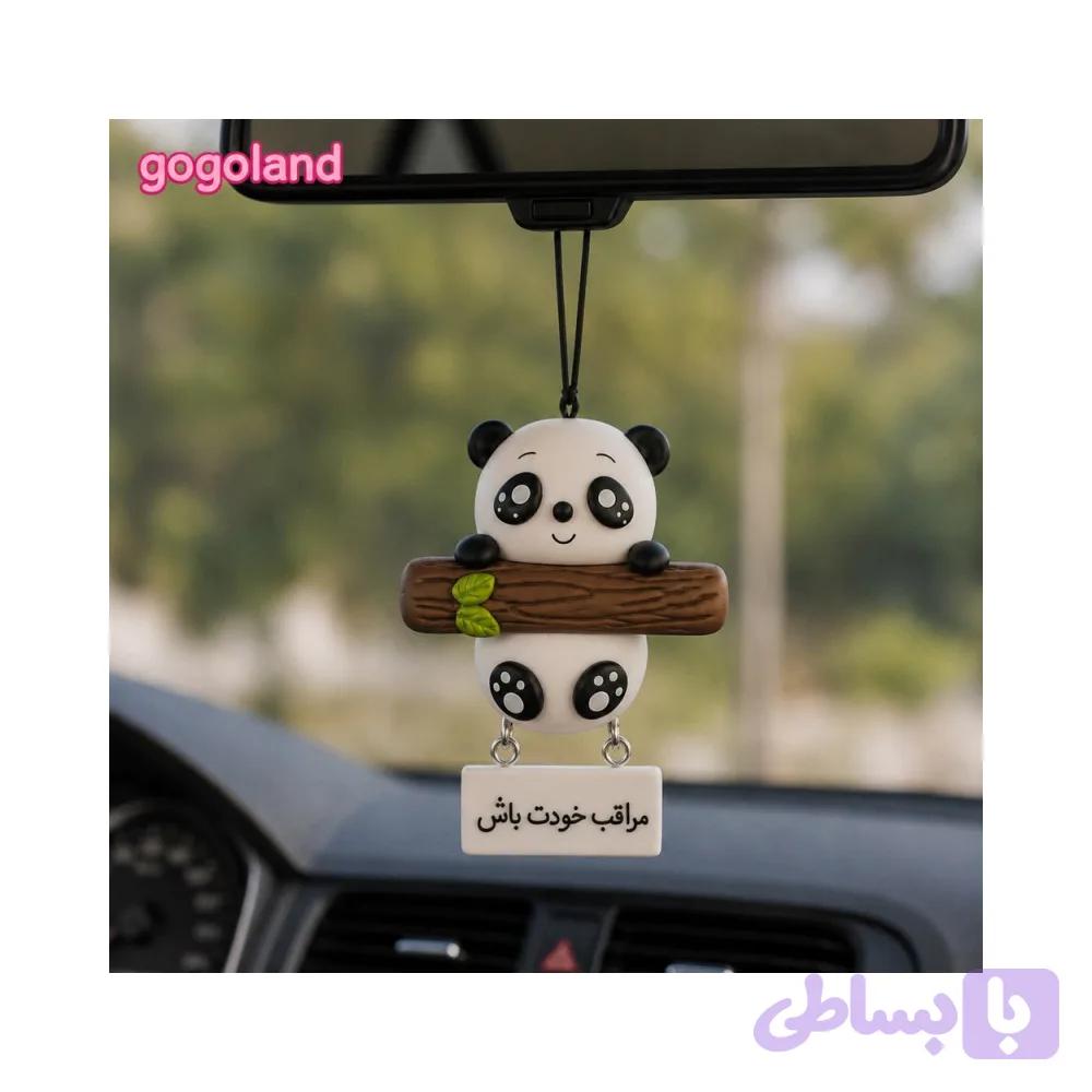 آویز ماشین طرح پاندا