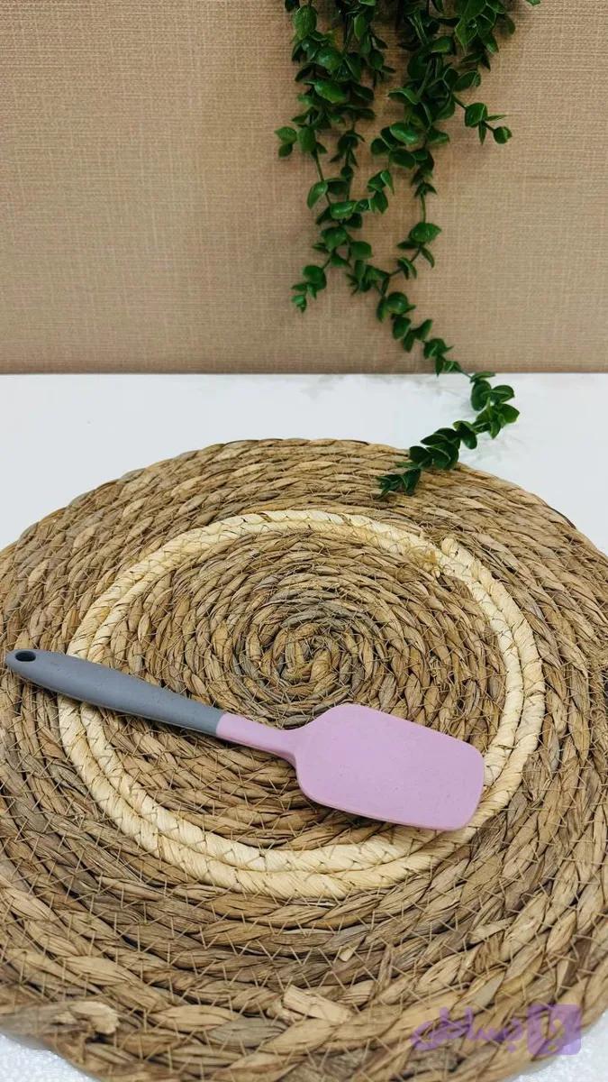 قاشق لیسک سر صاف سیلیکونی وارداتی 💜