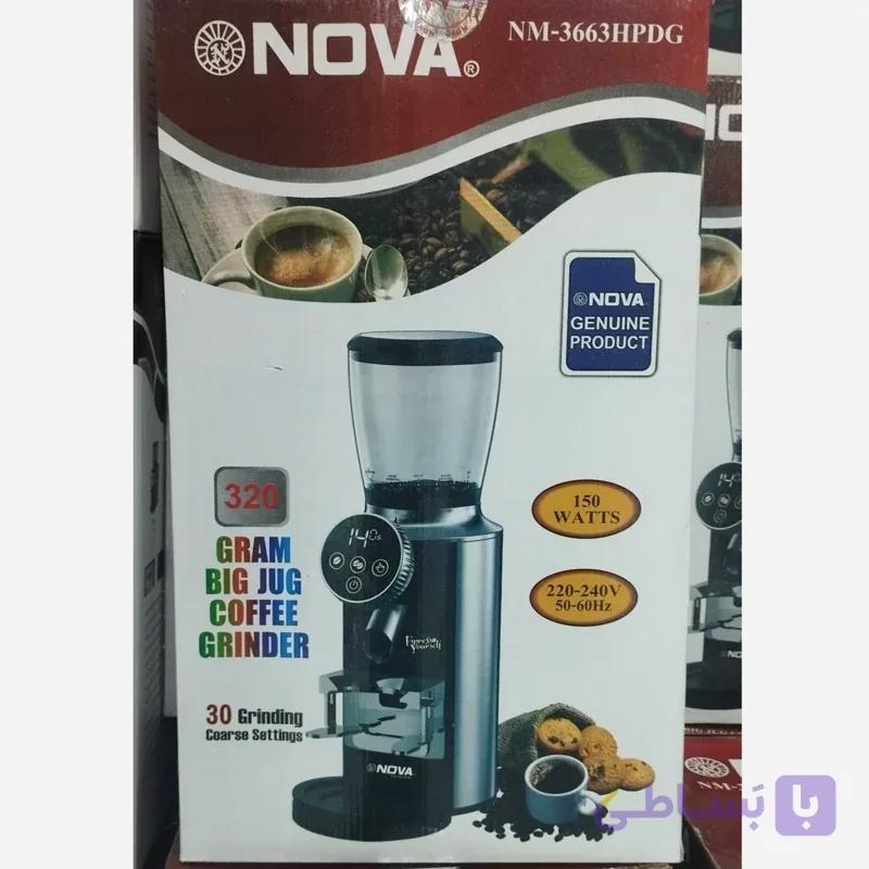 آسیاب قهوه نوا مدل NM-3663HPDG