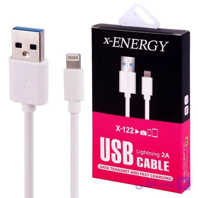 کابل آیفونی فست شارژ مدل X-122 برند X-Energy