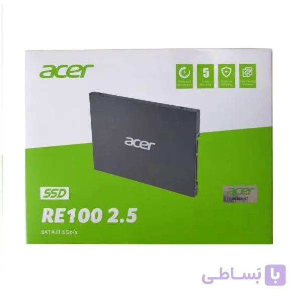 حافظه اس اس دی اینترنال ایسر  ACER RE100 2.5″ 512GB SSD SATA III
