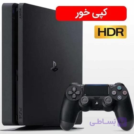 کنسول بازی سونی کپی خور PS4 Slim | حافظه 1 ترابایت — تصویر 1