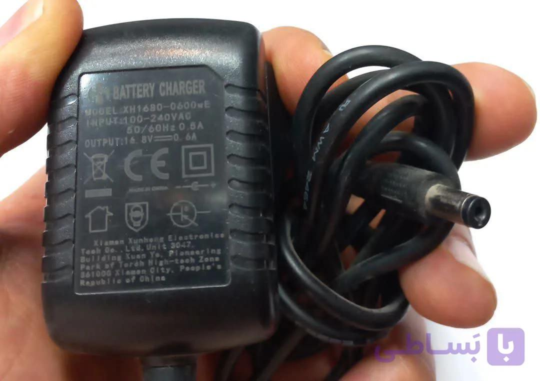آداپتور شارژر باتری 16.8V 0.6A