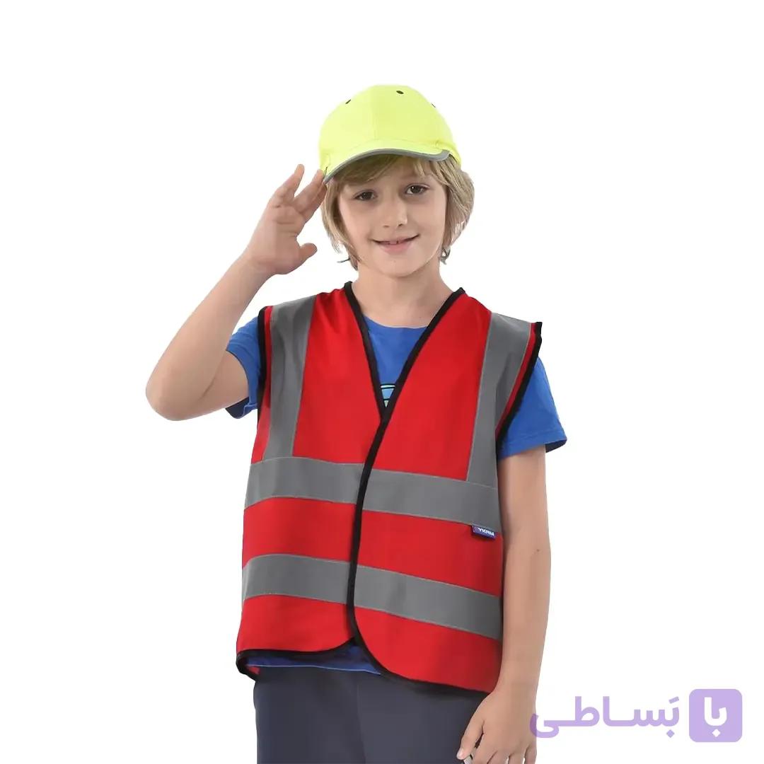 جلیقه ایمنی کودک و نوجوان مدل آشا — تصویر 1