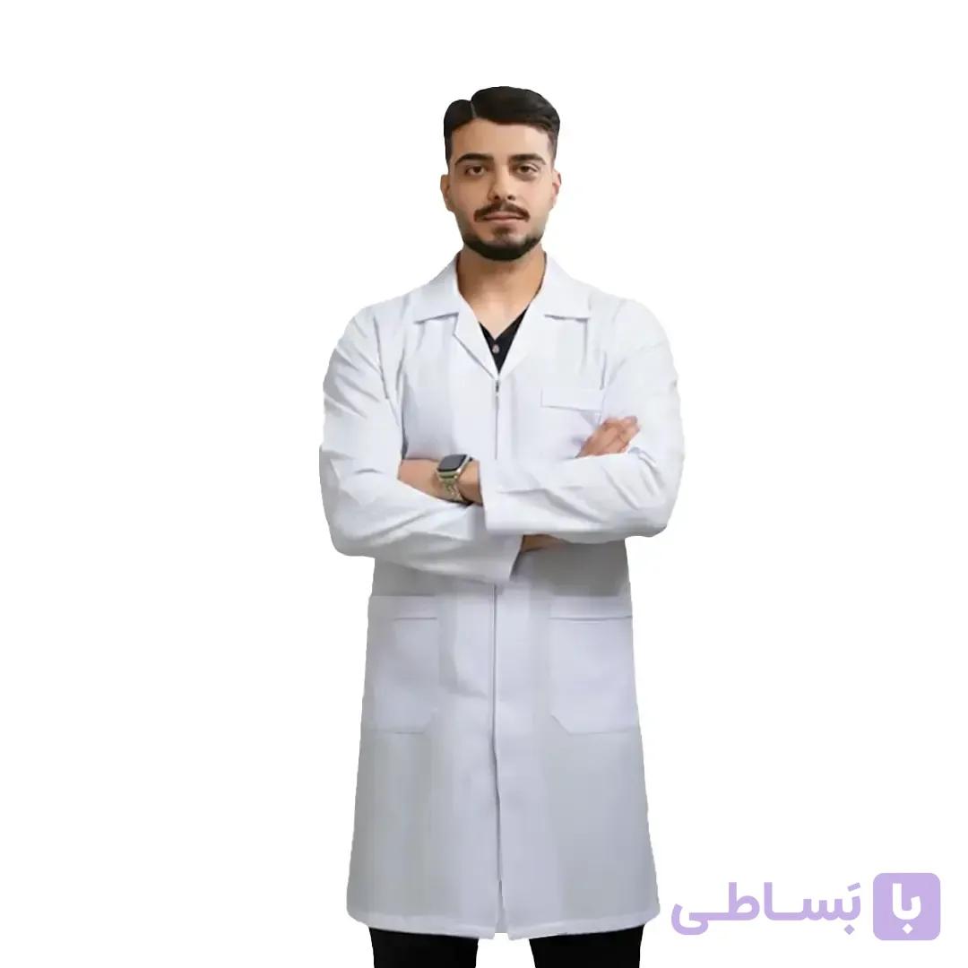 روپوش پزشکی مدل آرین — تصویر 1