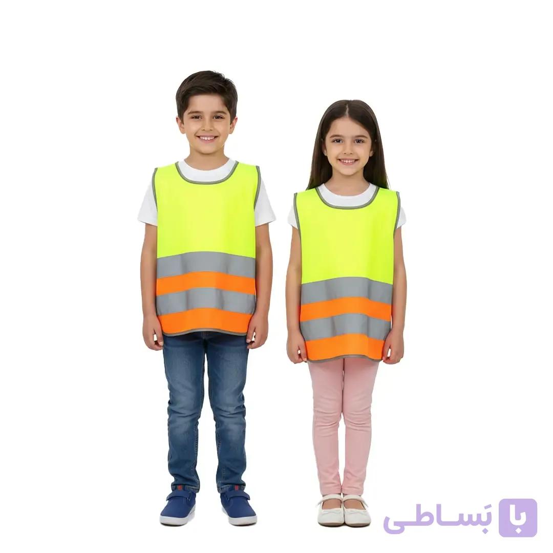 جلیقه ایمنی کودک و نوجوان مدل گیشا — تصویر 1