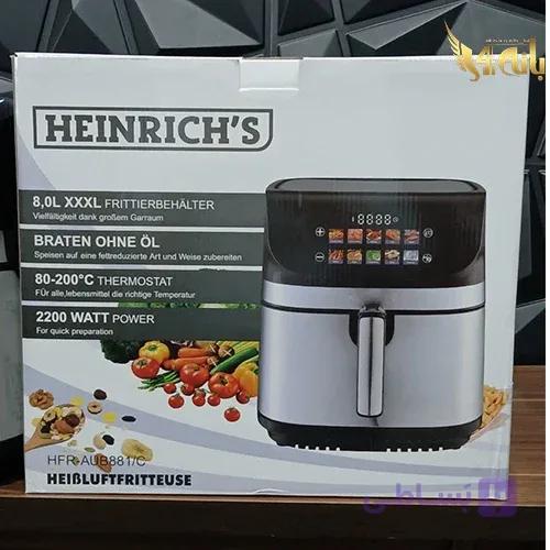 سرخ‌ کن هنریچ مدل HFR-AUB881C ظرفیت 8 لیتر — تصویر 1