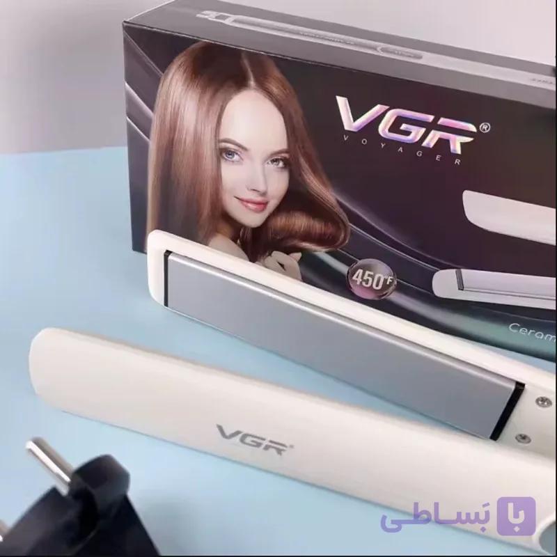اتو مو حرفهای وی جی آر (VGR) مدل V-518؛ صفحات سرامیکی