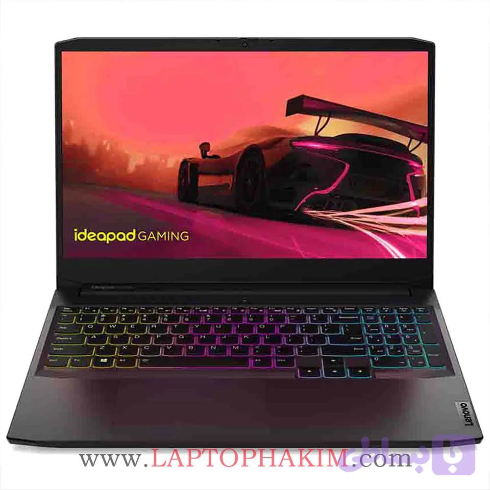 لپ تاپ استوک LENOVO Gaming3 i7-12th 32GB 512SSD Nvidia-RTX-3050Ti-4GB 15 inch — تصویر 1