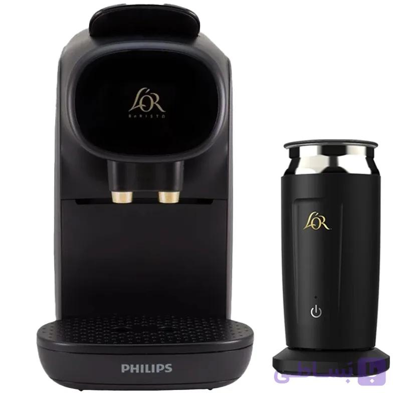اسپرسو ساز ۸۰۰ میلی‌لیتر فیلیپس مدل Barista Sublime به همراه کف شیرساز لور — تصویر 1