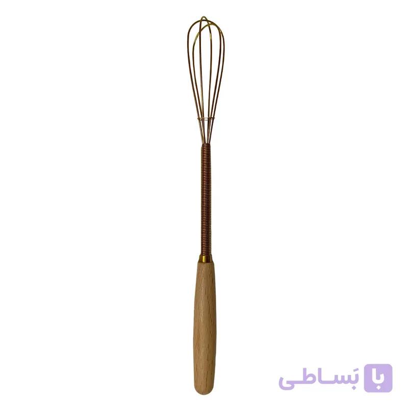همزن دستی مدل چوبی