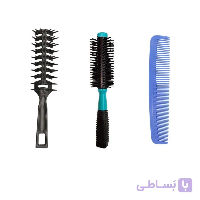 شانه مو مدل NILEROX مجموعه 3 عددی  تک فروشی به قیمت عمده - کرایه در مقصد