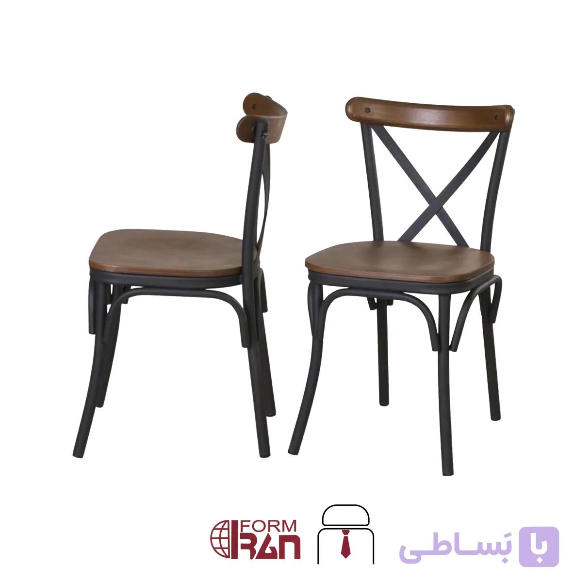 صندلی نهارخوری چوبی لهستانی — تصویر 1