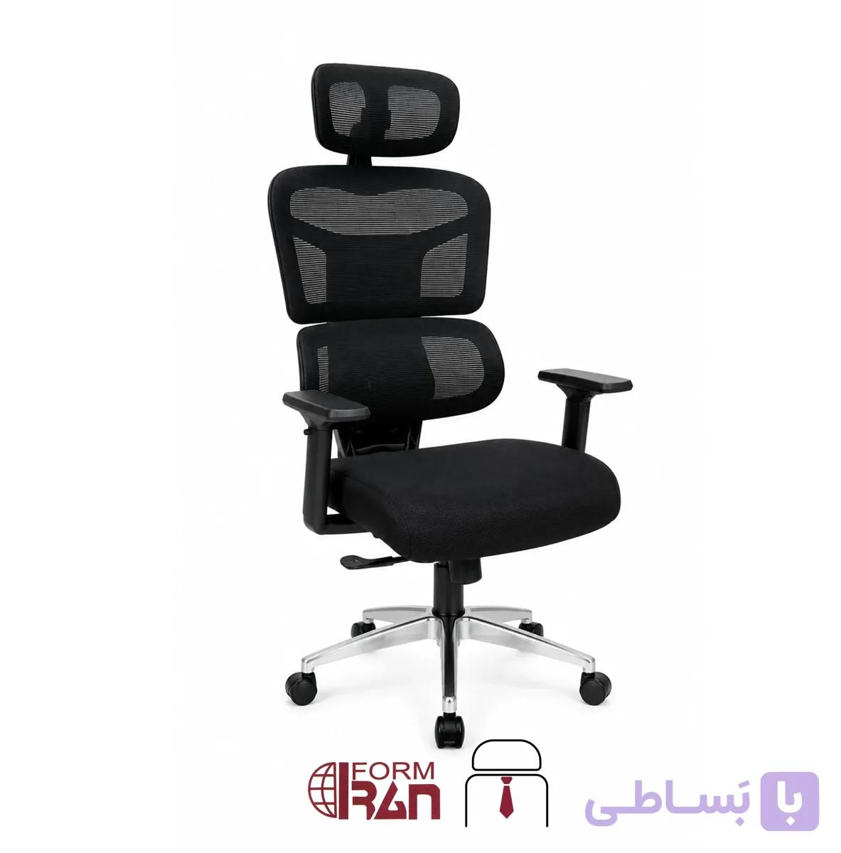 صندلی اداری T80 برند کامپی صنعت — تصویر 1