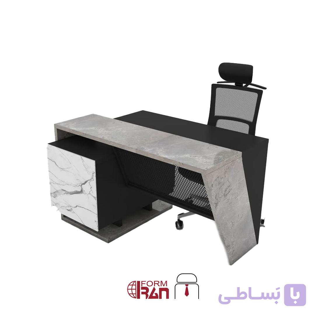 میز اداری ارس برند ایپک مدل کارمندی — تصویر 1