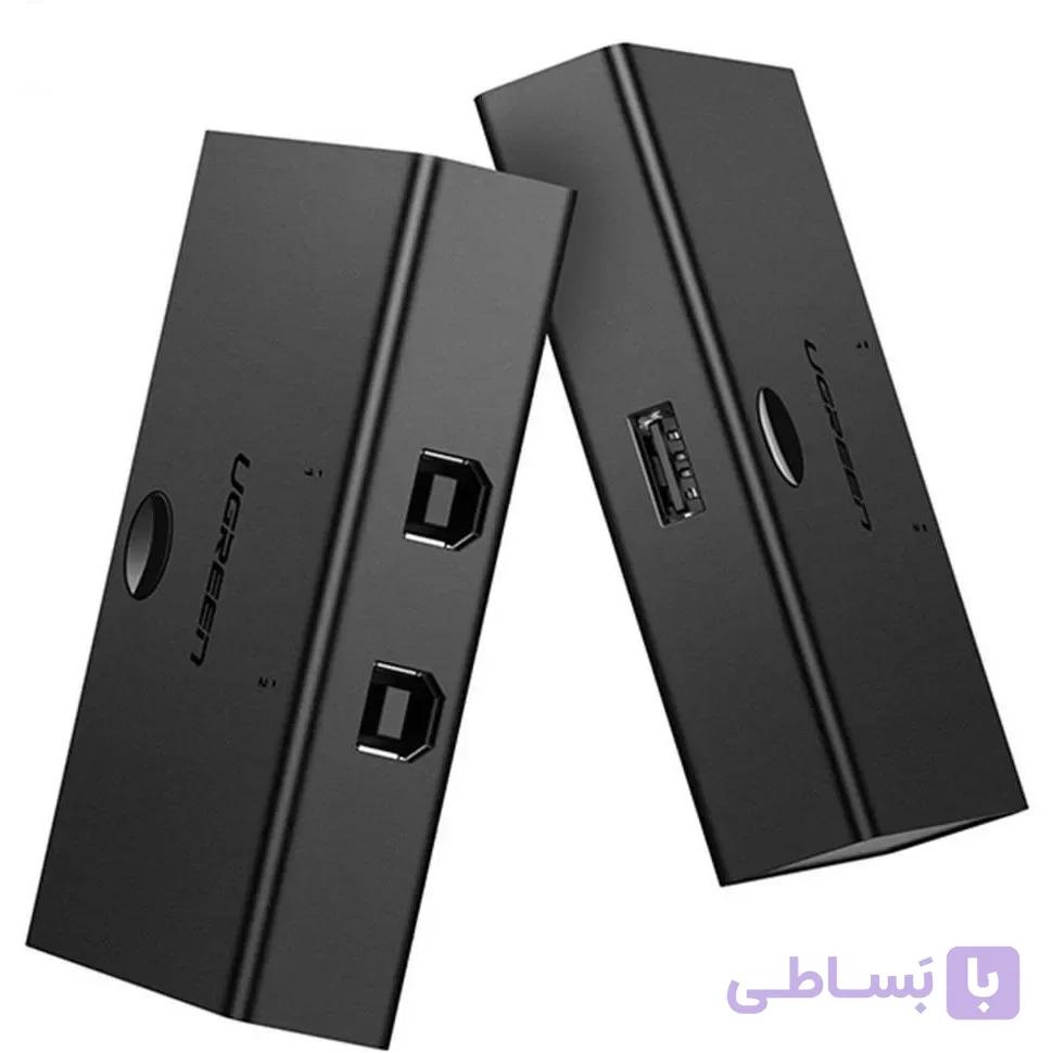 سوییچ 2 پورت USB اتوماتیک یوگرین مدل  US158 30345 — تصویر 1