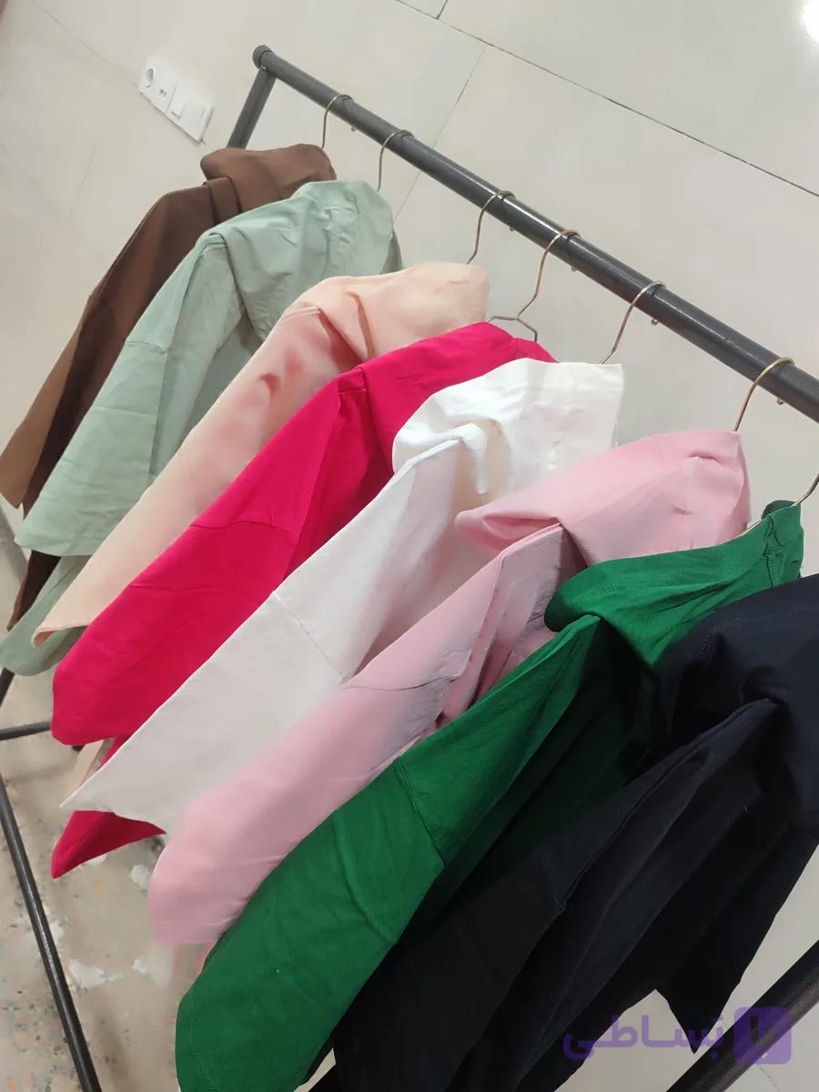 تیشرت باکسی زنانه کلاهدار نوشته