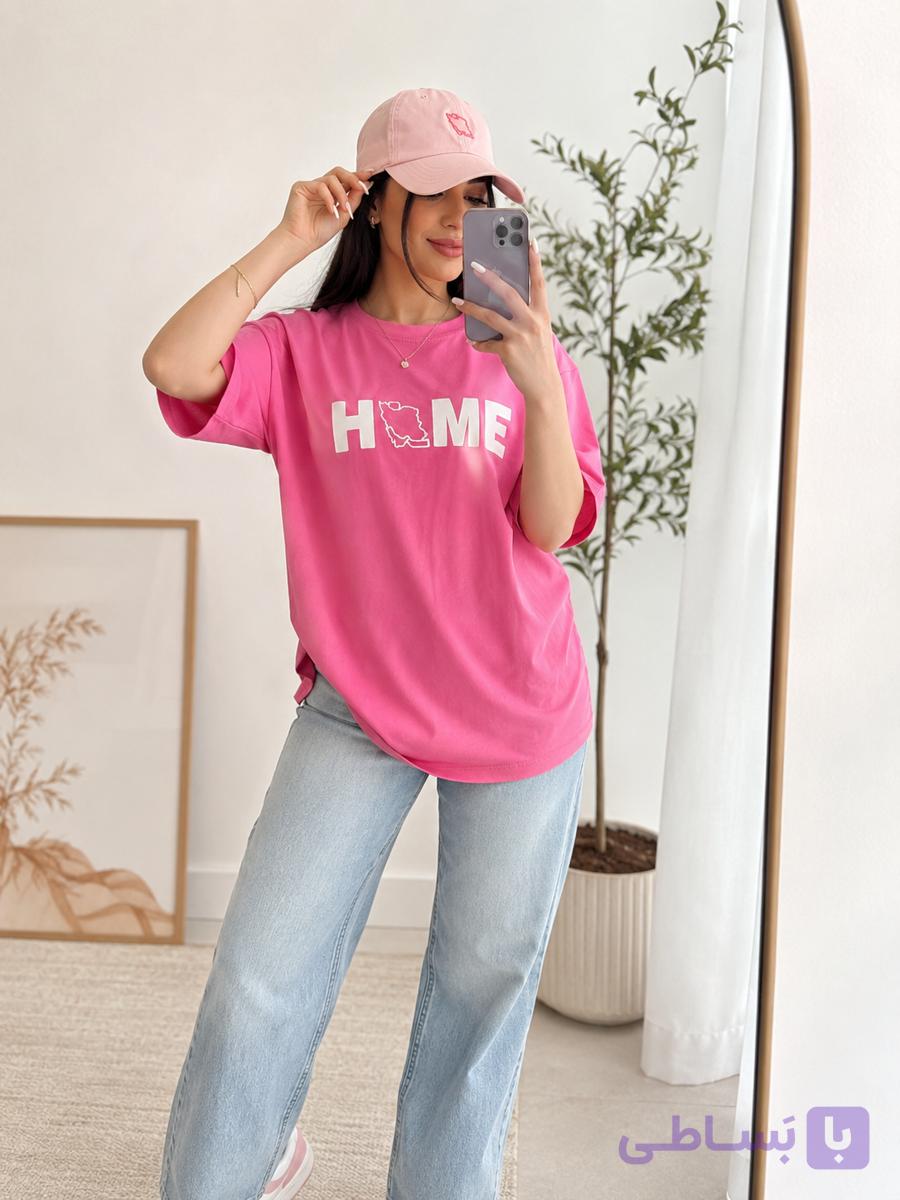 تیشرت زنانه Home جنس پنبه