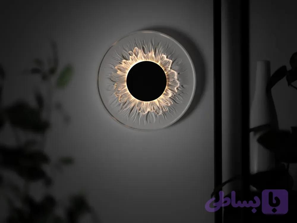 تابلو دیوارکوب نوری چشم نگاه آرتینور