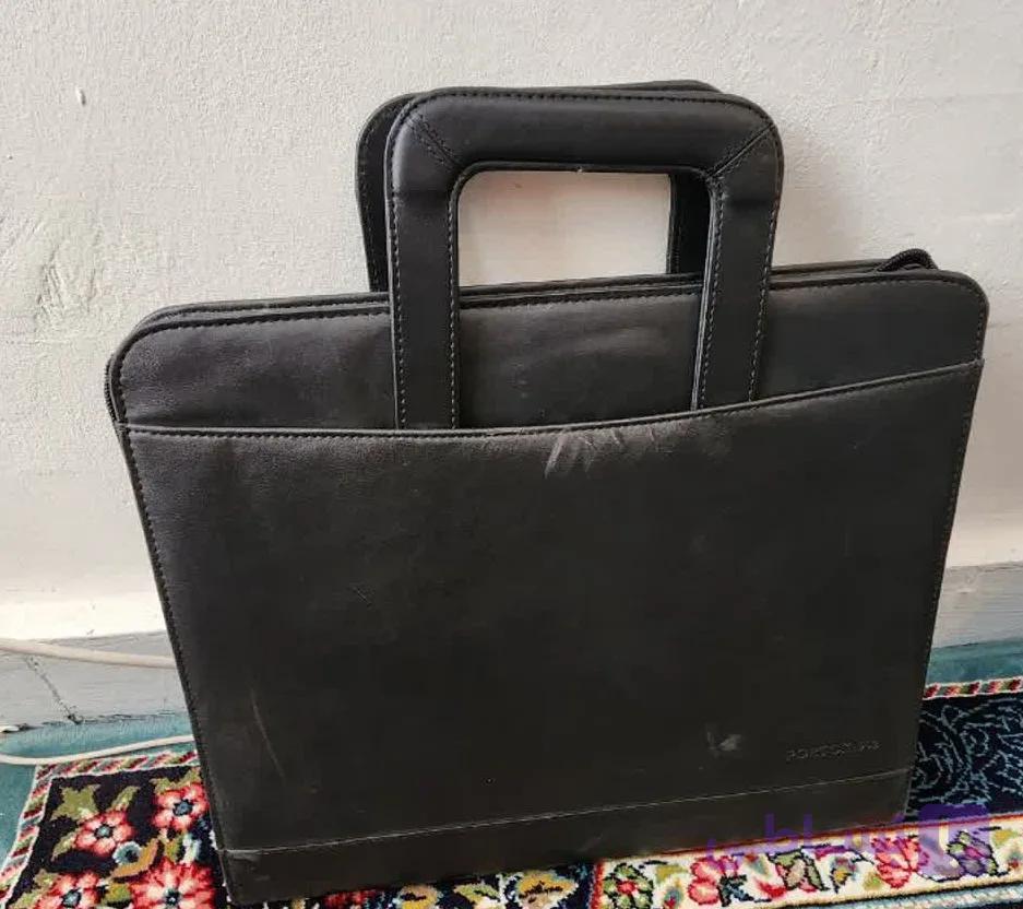 کیف دانشجویی چرمی — تصویر 1