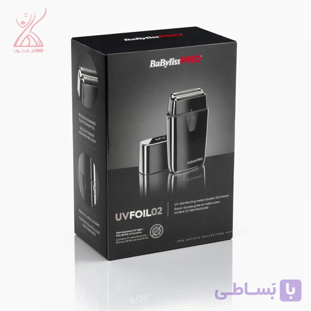 ماشین اصلاح صورت بابلیس پرو مدل BABYLISS PRO UVFOIL02 FXLFS2E — تصویر 1