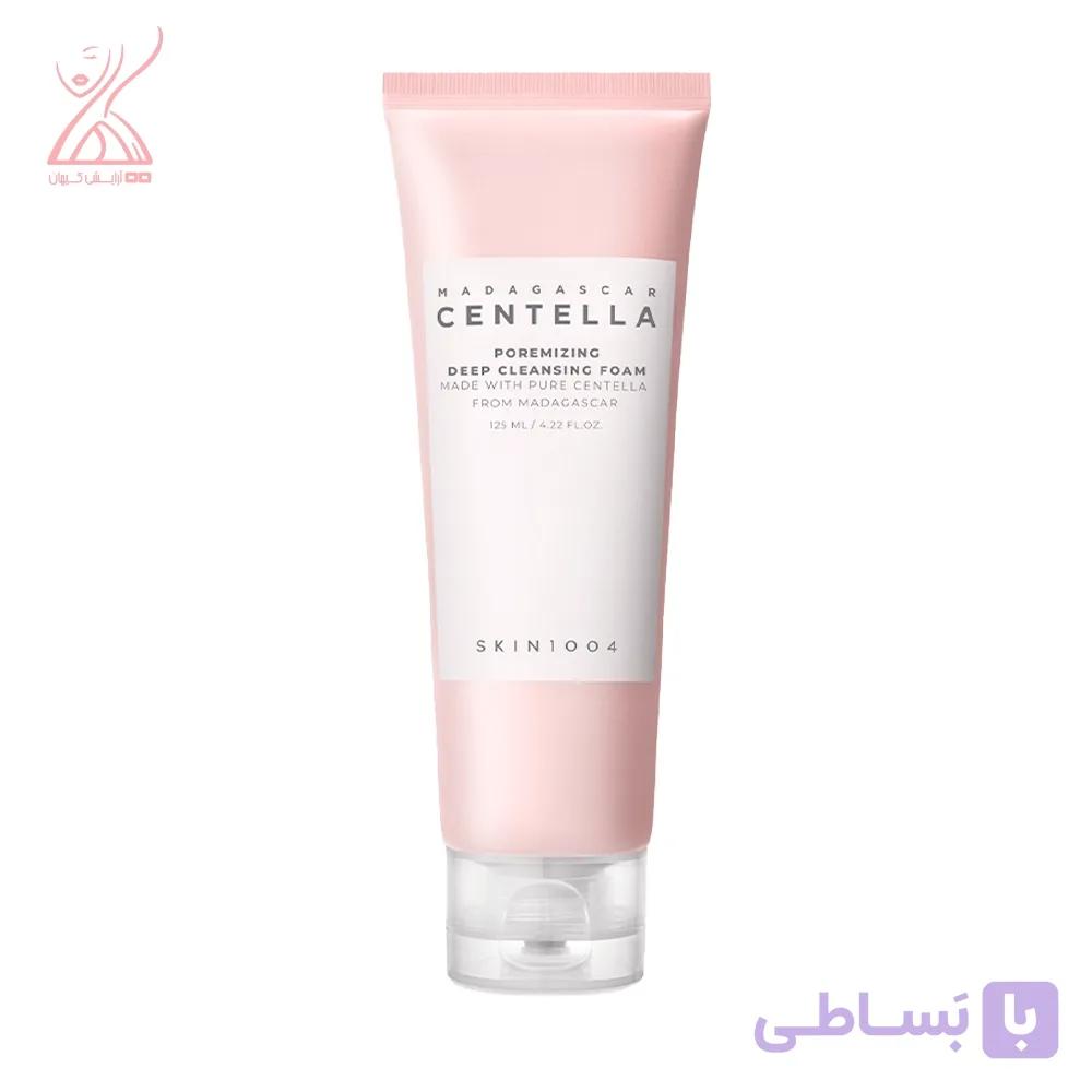 فوم شستشوی عمیق منافذ سنتلا اسکین ۱۰۰۴ SKIN1004 Madagascar Centella Poremizing Deep Cleansing Foam — تصویر 1