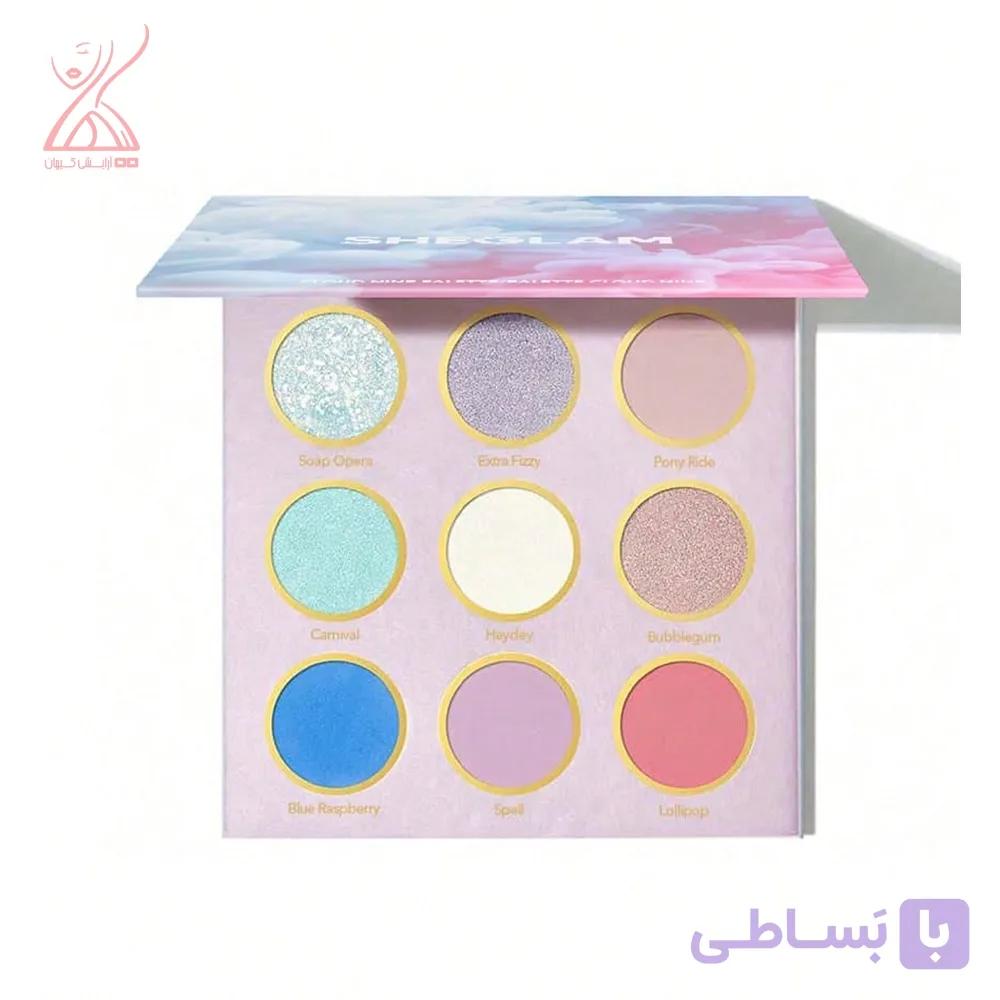 پالت سایه 9 رنگ شیگلم مدل Sheglam Cloud Nine Pallete — تصویر 1