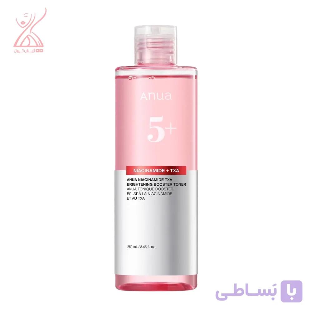 تونر روشن‌کننده و تقویت‌کننده نیاسینامید و ترانگزامیک اسید آنوا Anua Niacinamide + TXA Acid Toner — تصویر 1