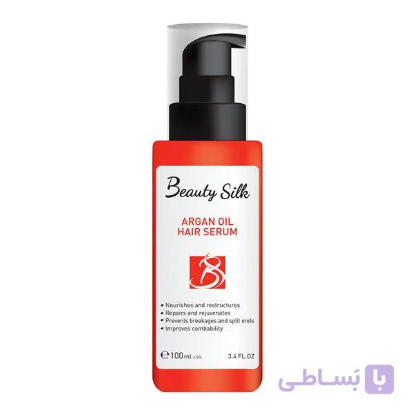 روغن نرم‌کننده موی سر بیوتی سیلک حاوی روغن آرگان