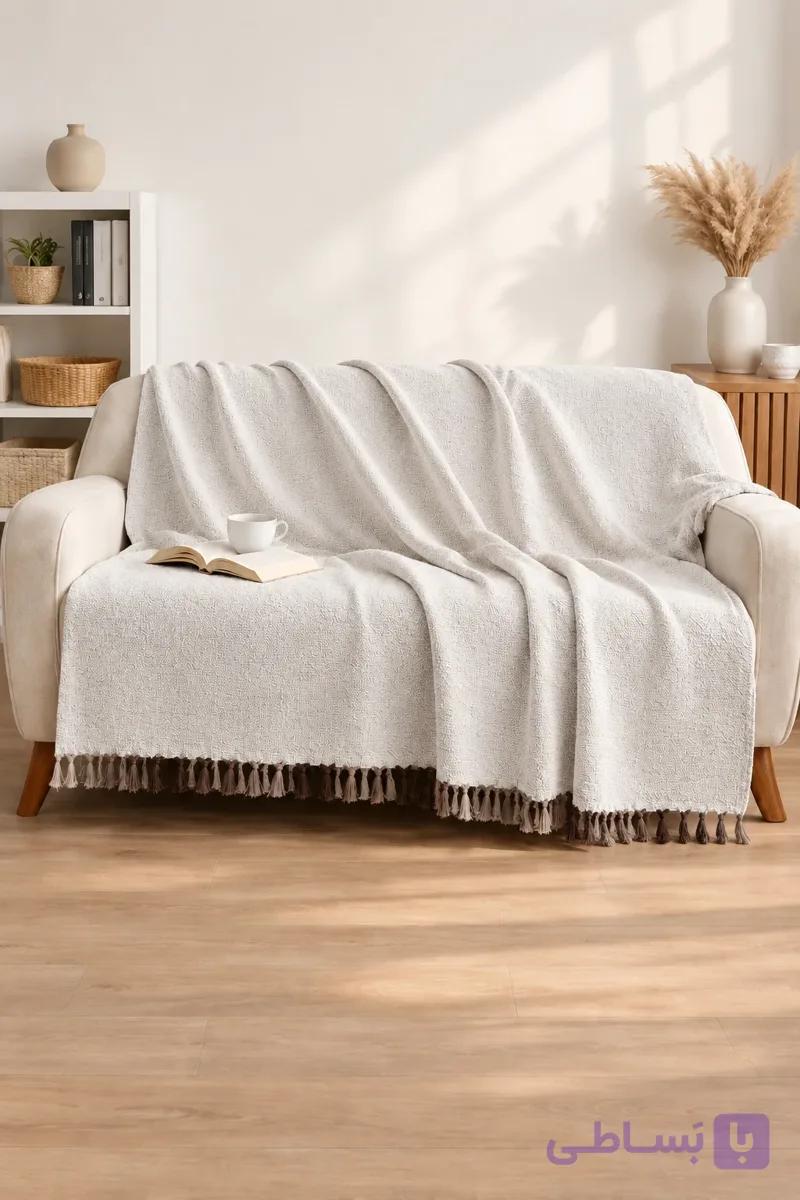 شال مبل ساده 3 متری  برند رضوانی 155*300