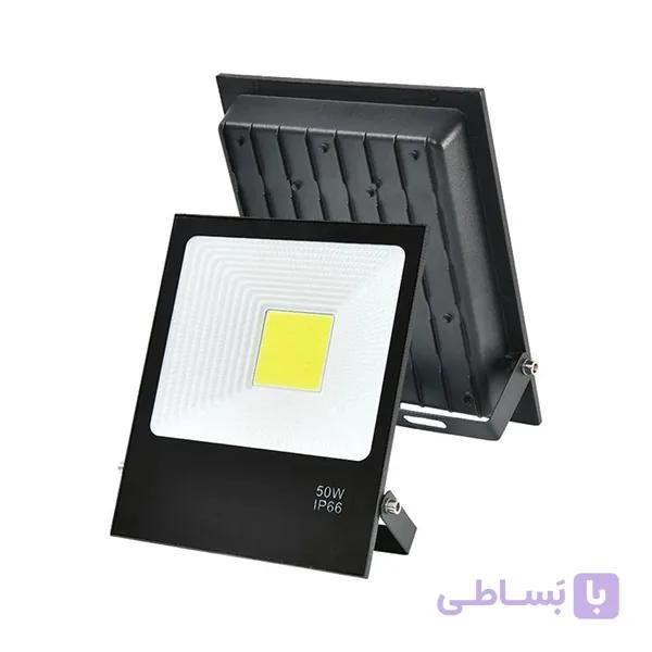 پرژکتور 50وات COB اقتصادی یونی برایت ایرانی ضدآب – مهتابی