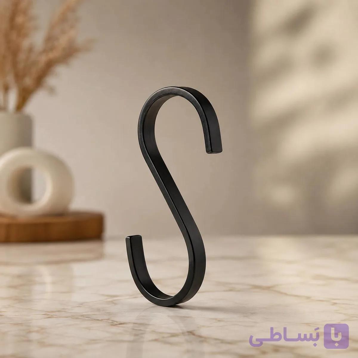 آويز فلزی S — تصویر 1
