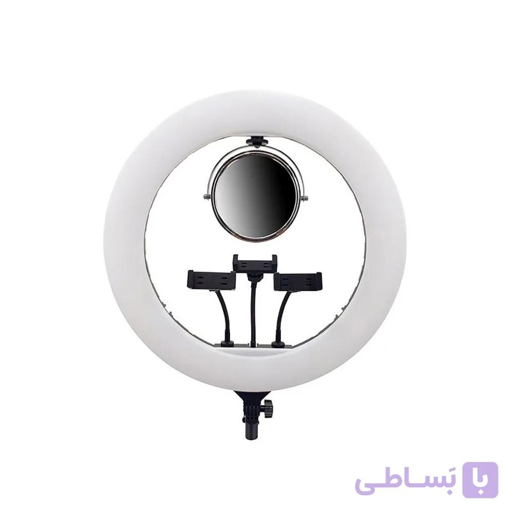 رینگ لایت 95 وات سه حالته sierra 416 به همراه ریموت و هولدر و آداپتور و آیینه و کیف