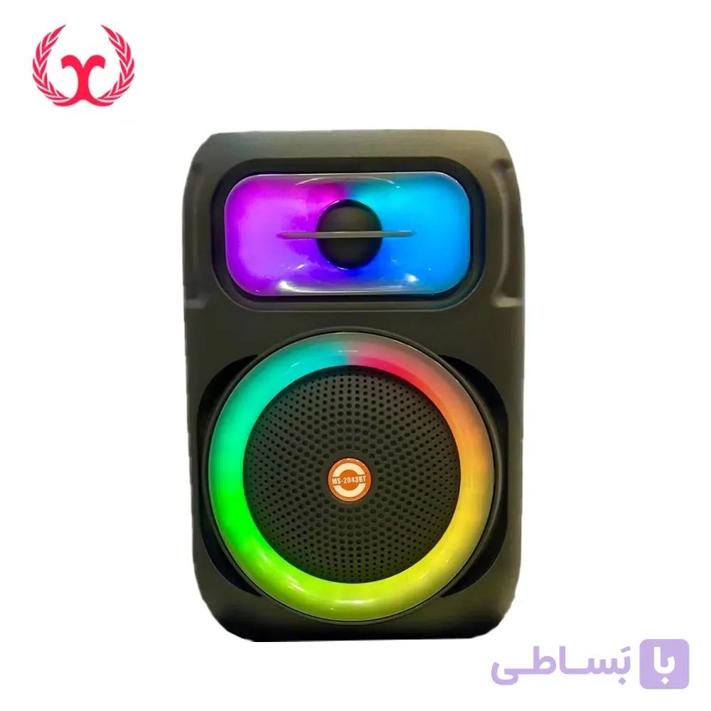 اسپیکر بلوتوثی RGB مدل MS-2043BT